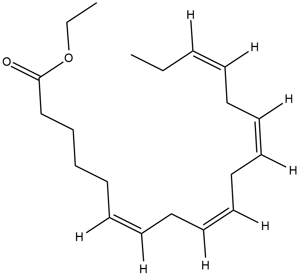 Stearidonic Acid ethyl ester Chemical Structure