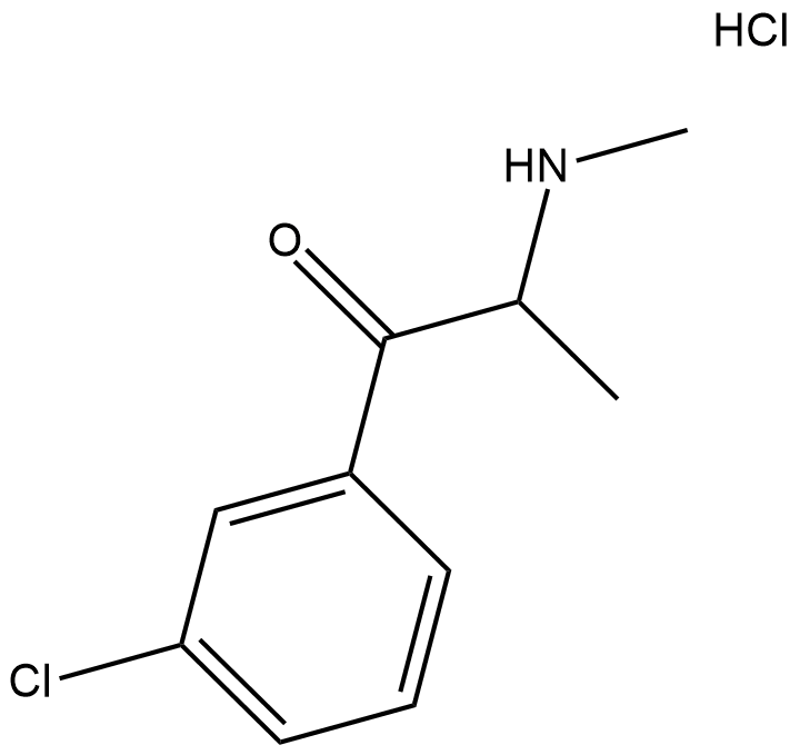 3-Chloromethcathinone (hydrochloride) Chemical Structure