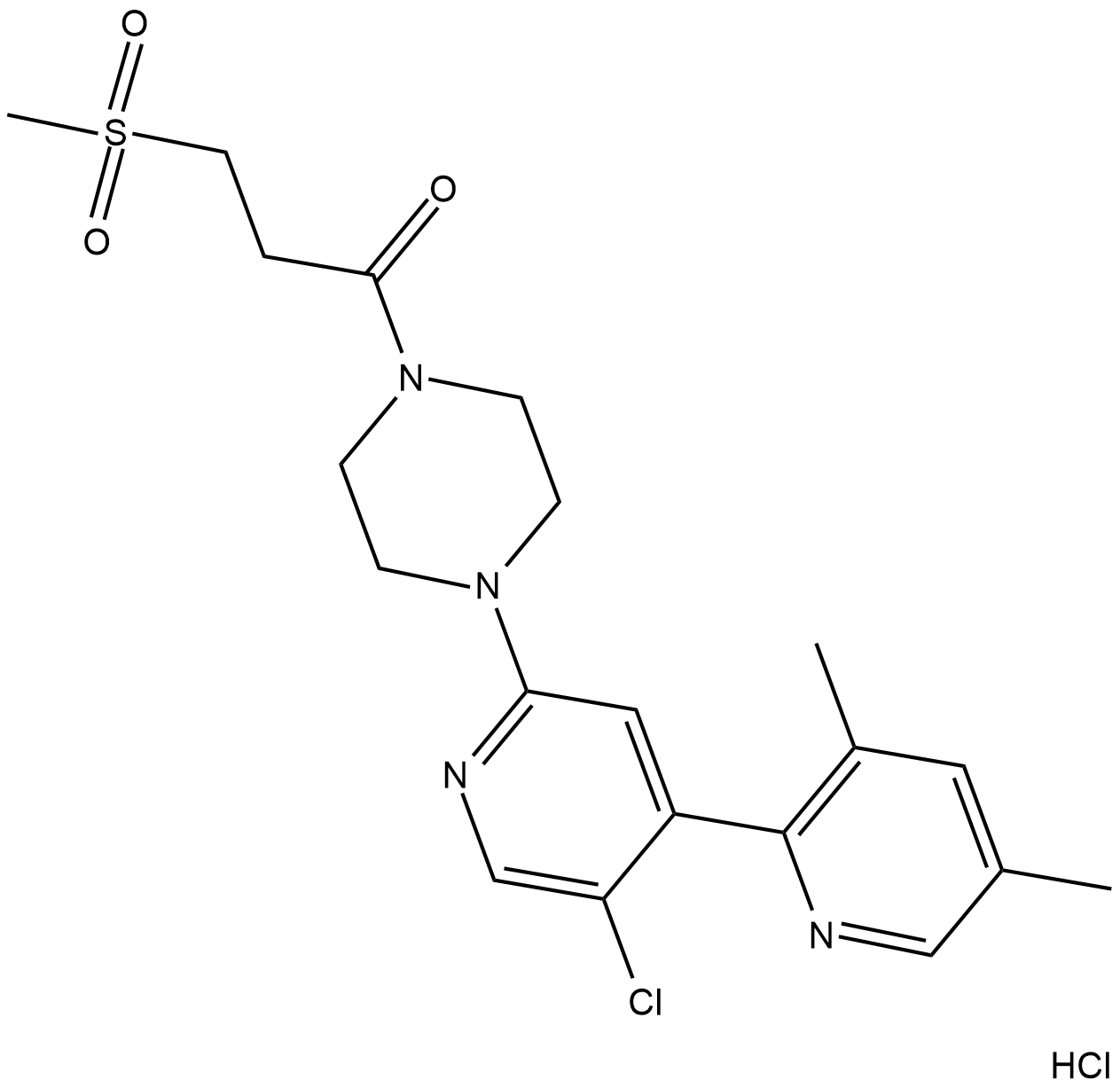 PF-05274857 (hydrochloride) Chemical Structure