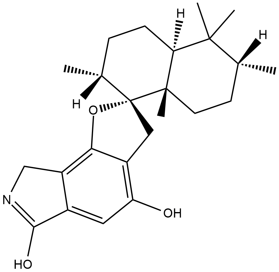 Stachybotrylactam Chemical Structure