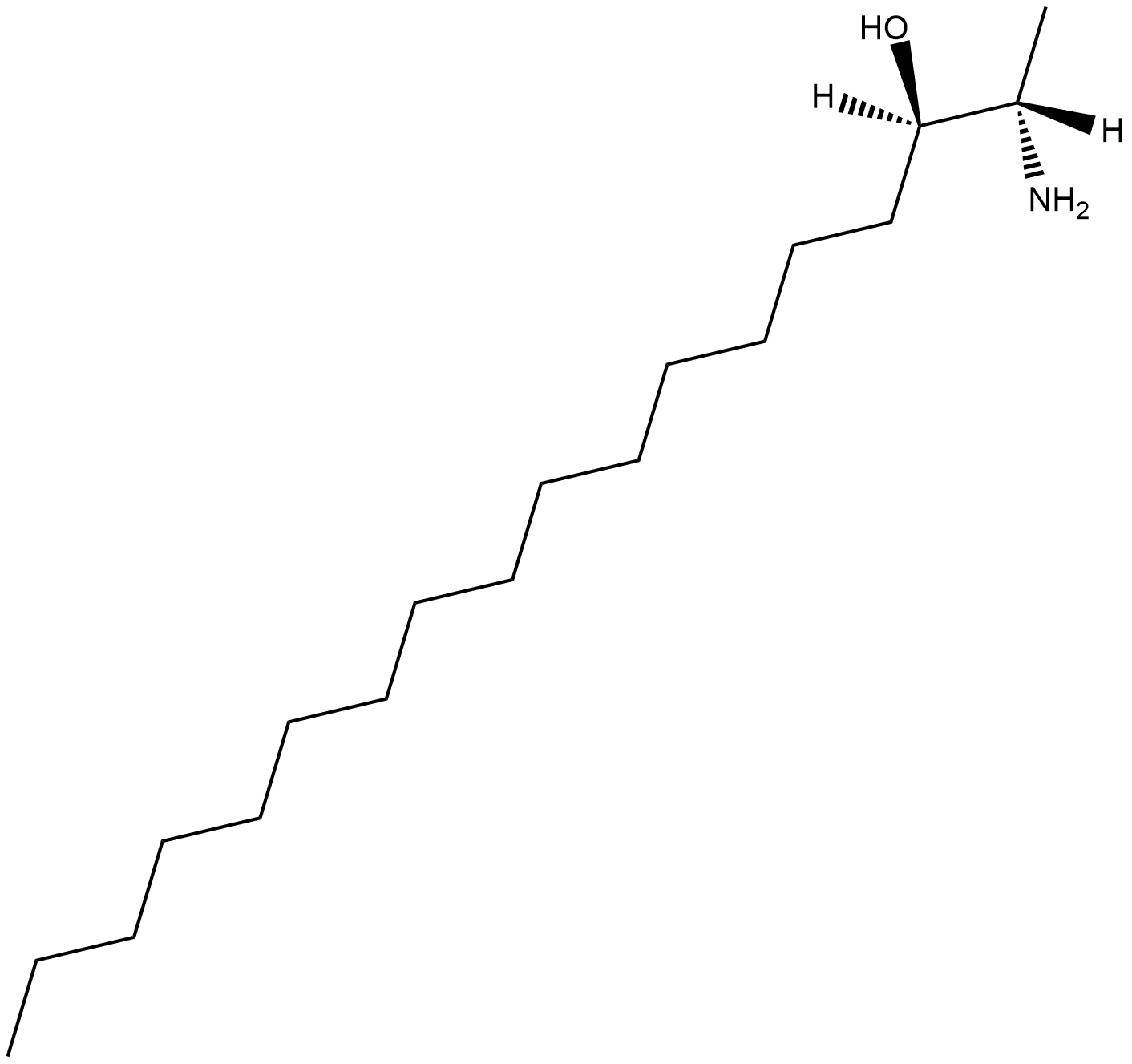 1-Deoxysphinganine (m18:0) Chemical Structure