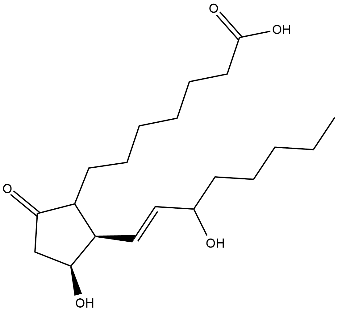 11β-Prostaglandin E1 Chemical Structure