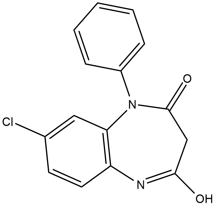 N-Desmethylclobazam Chemical Structure