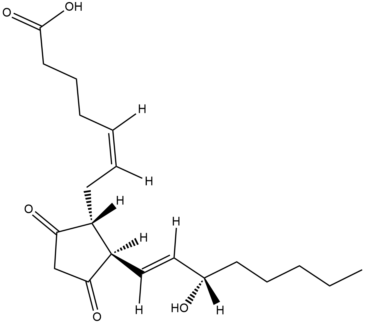 Prostaglandin K2 Chemical Structure
