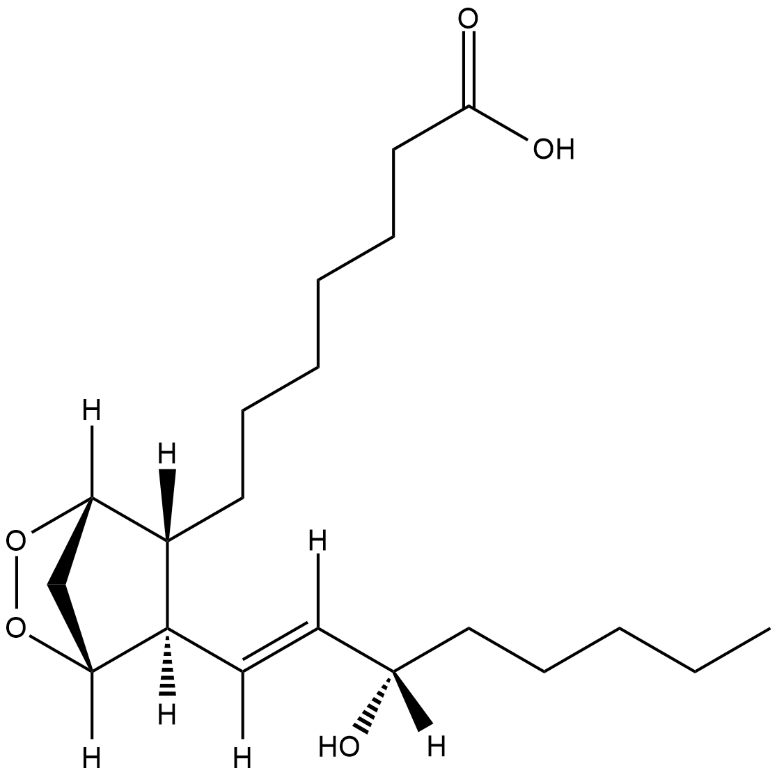 Prostaglandin H1 Chemical Structure