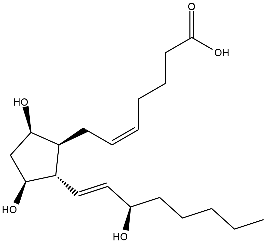 ent-Prostaglandin F2α Chemical Structure