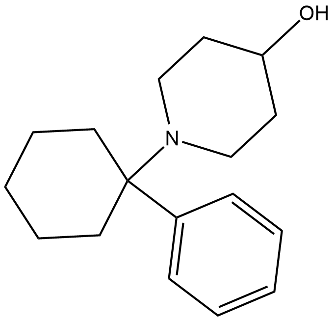 1-(1-Phenylcyclohexyl)-4-hydroxypiperidine Chemical Structure