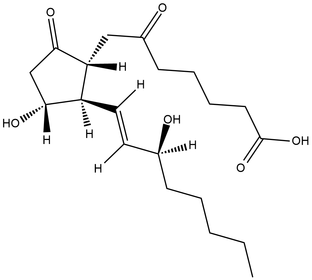 6-keto Prostaglandin E1 Chemical Structure