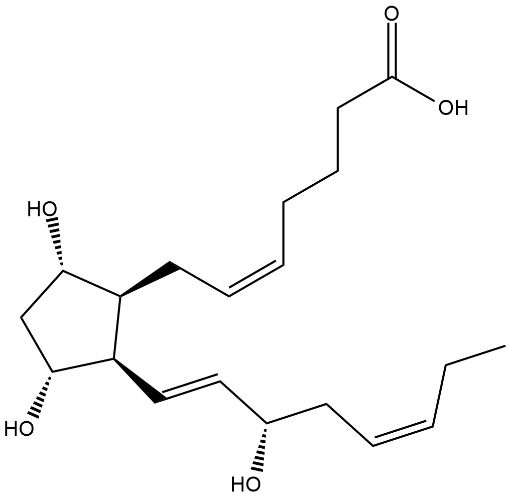 8-iso Prostaglandin F3α Chemical Structure