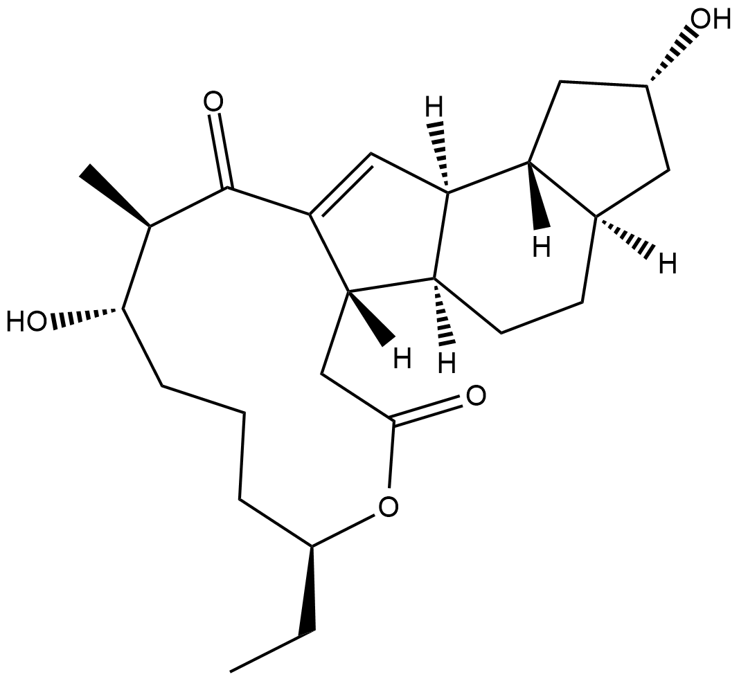 Dihydrospinosyn A aglycone Chemical Structure