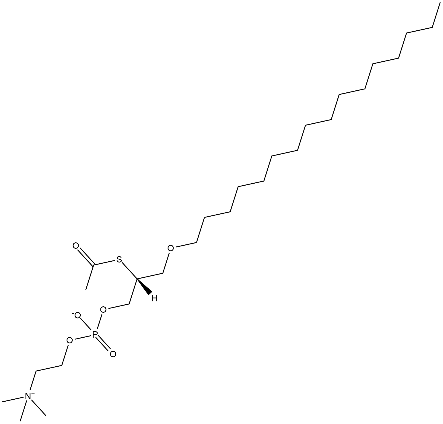 2-thio-PAF Chemical Structure