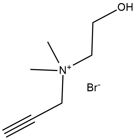 Propargylcholine (bromide) Chemical Structure