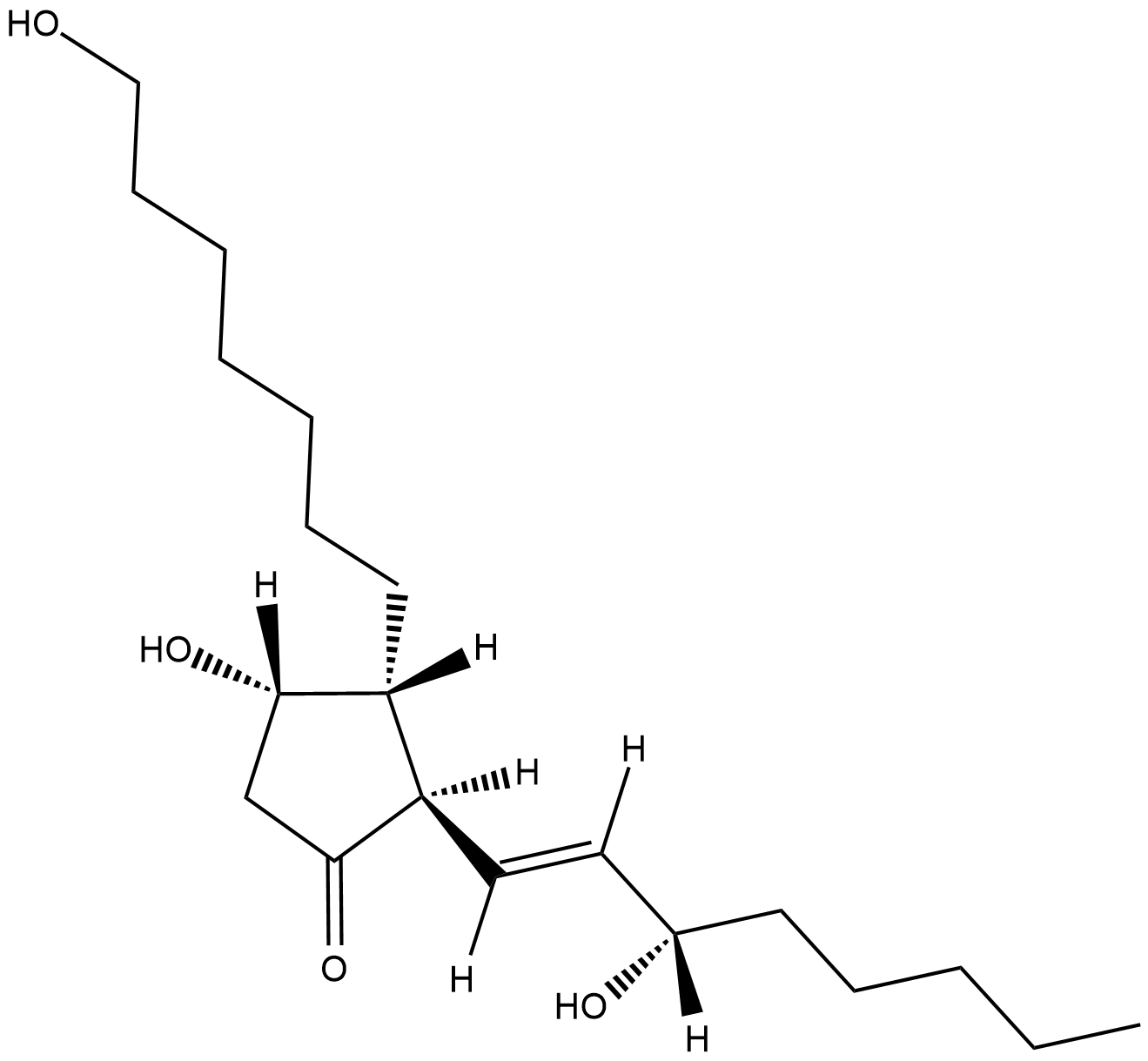 Prostaglandin D1 Alcohol Chemical Structure