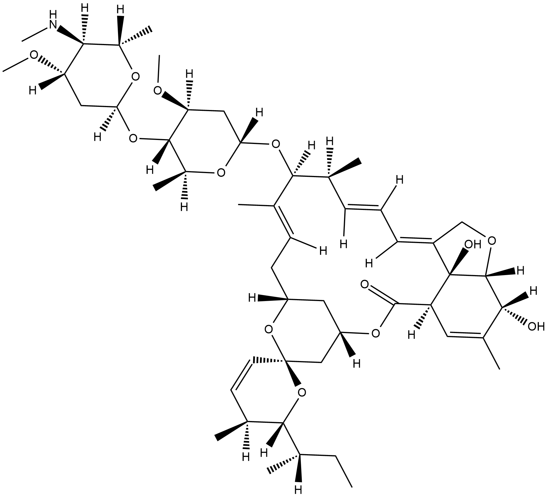 Emamectin B1a Chemical Structure