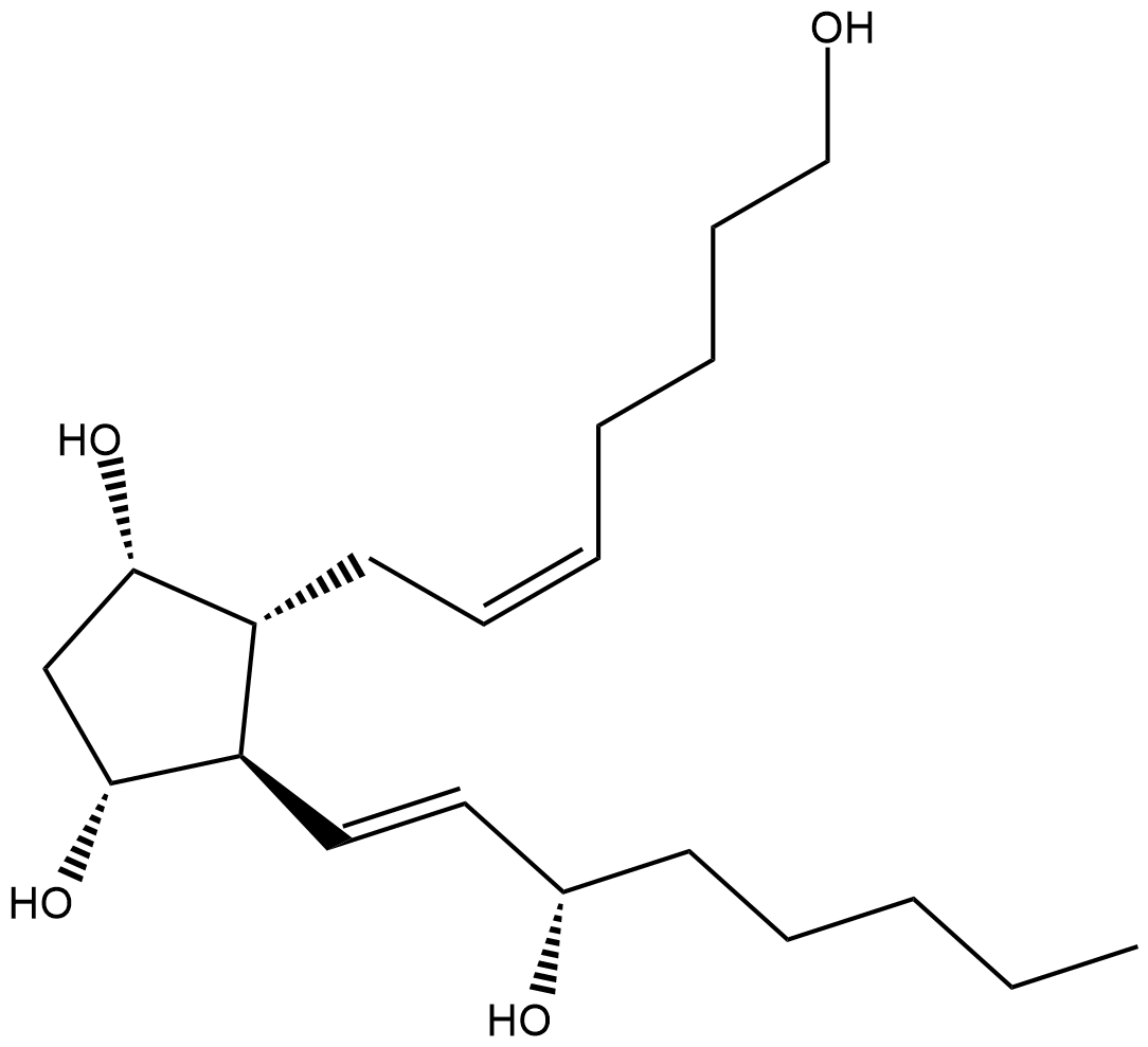 Prostaglandin F2α Alcohol Chemical Structure