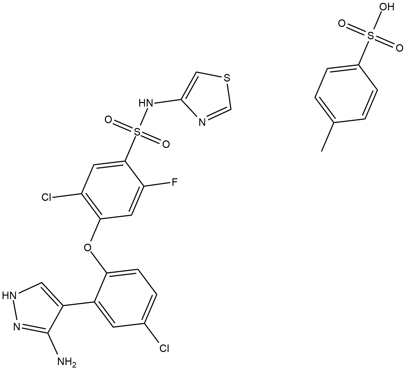 PF-05089771 (tosylate) Chemical Structure