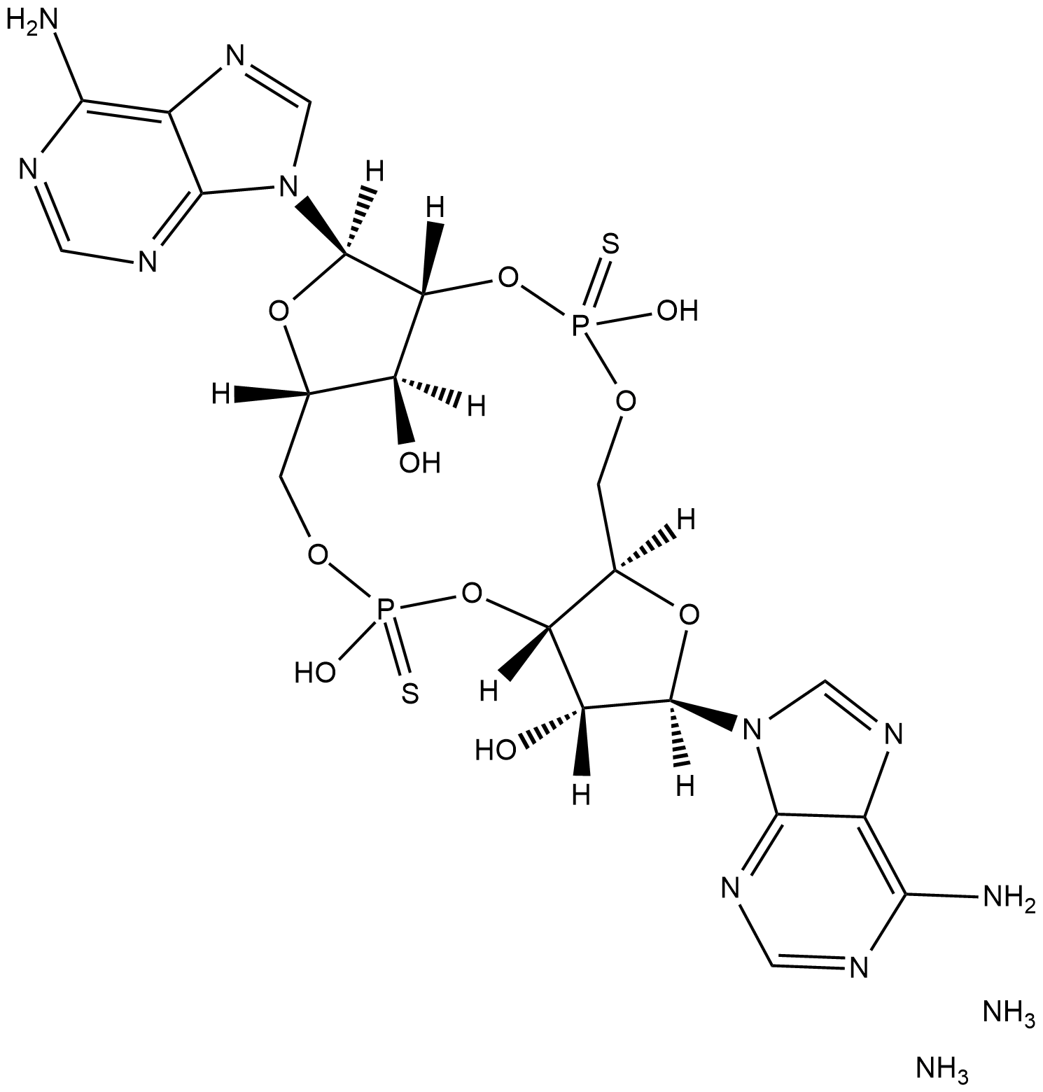 ML RR-S2 CDA (ammonium salt) Chemical Structure