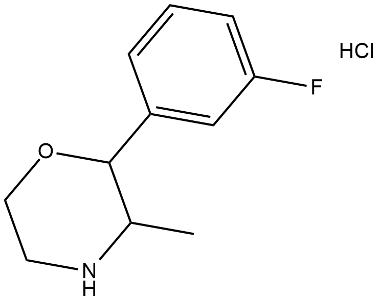 3-Fluorophenmetrazine (hydrochloride) Chemical Structure