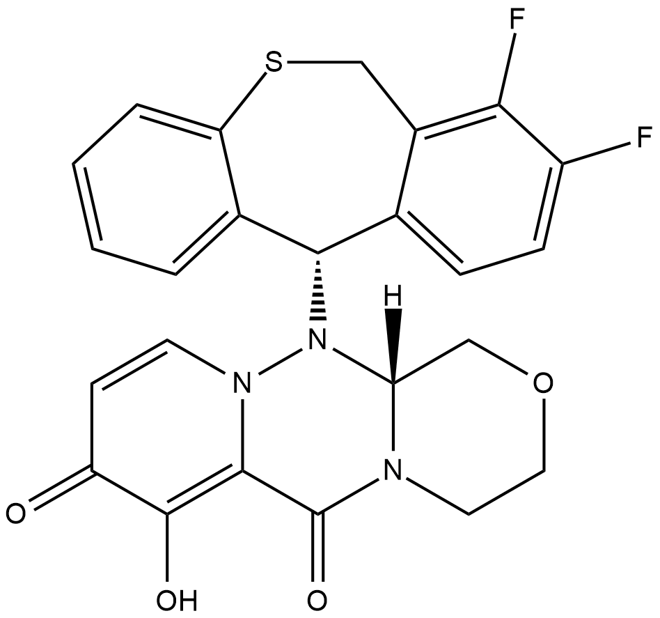 Baloxavir Chemical Structure