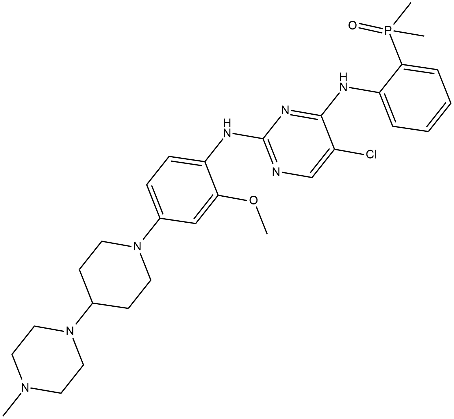 Brigatinib Chemical Structure