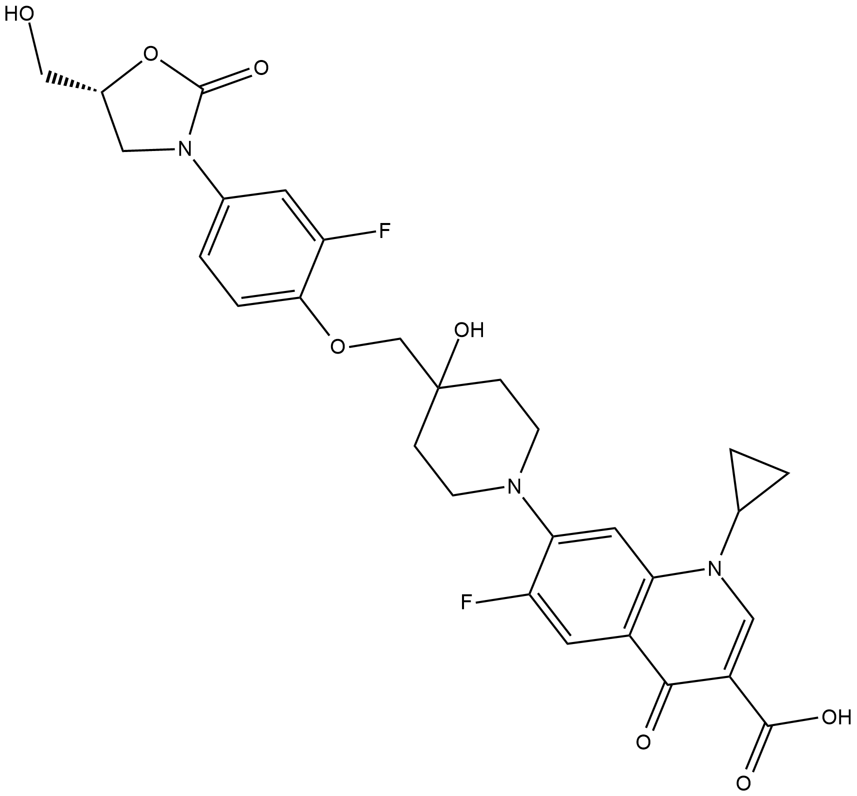 Cadazolid Chemical Structure