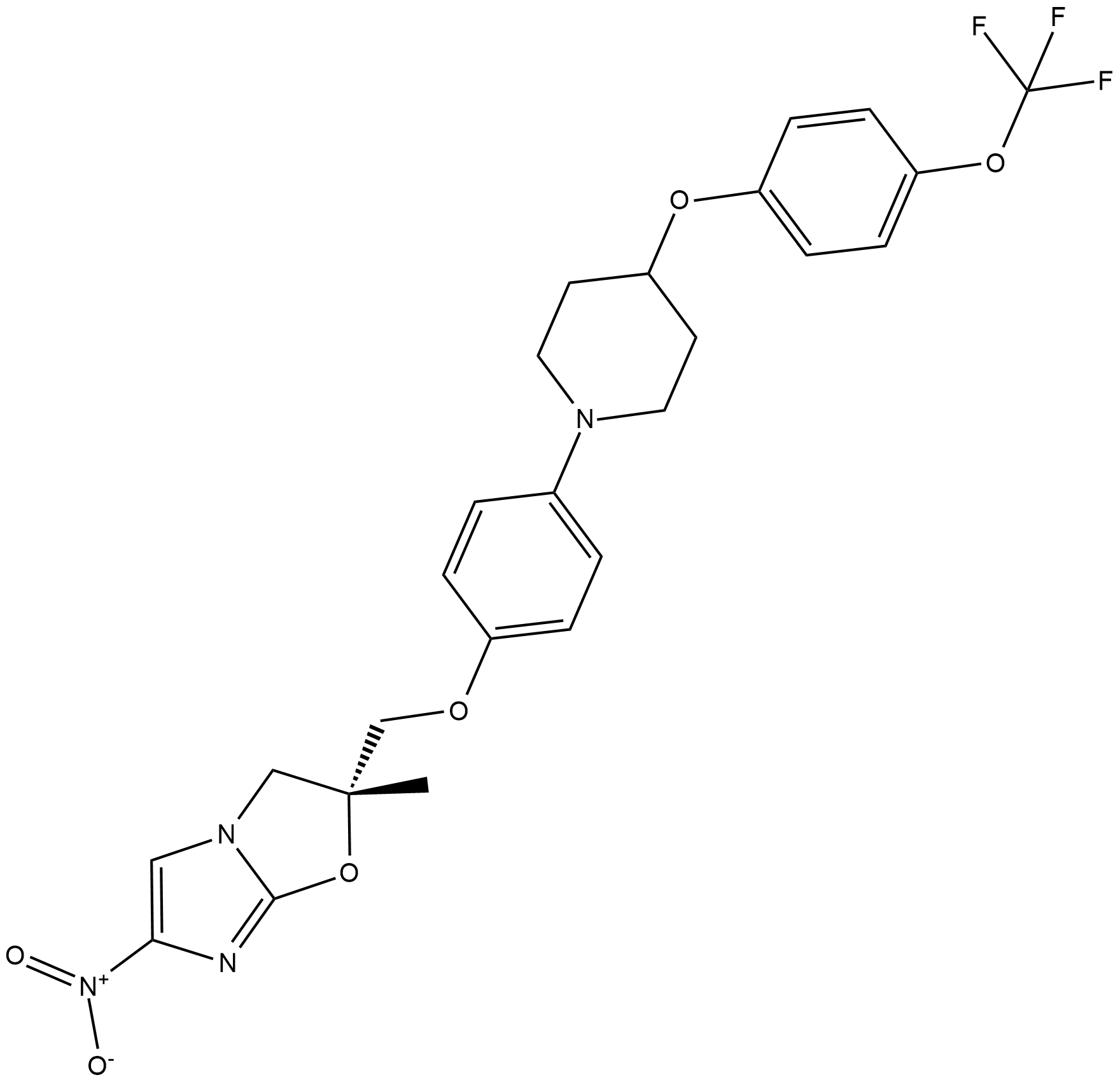 Delamanid Chemical Structure