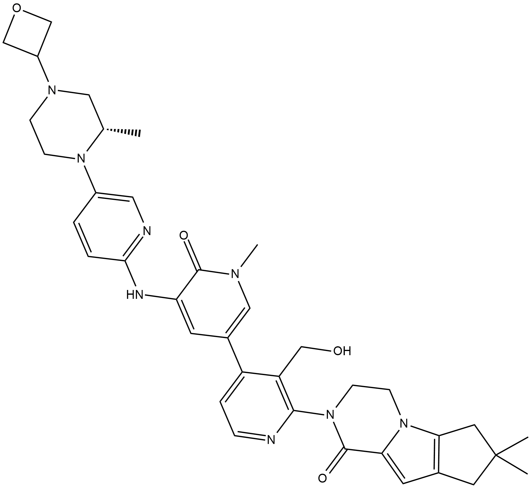 GDC-0853 Chemical Structure