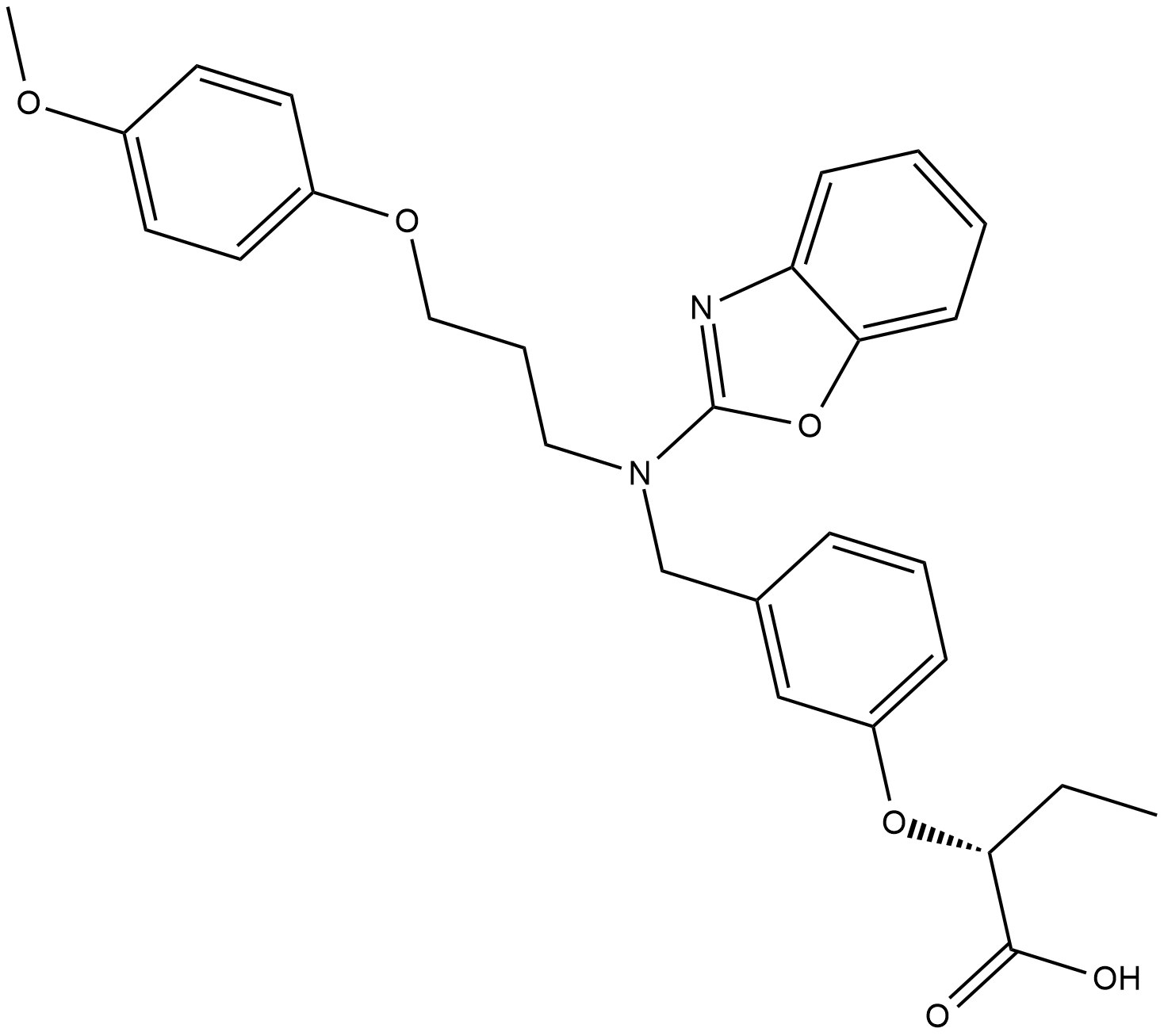 Pemafibrate Chemical Structure