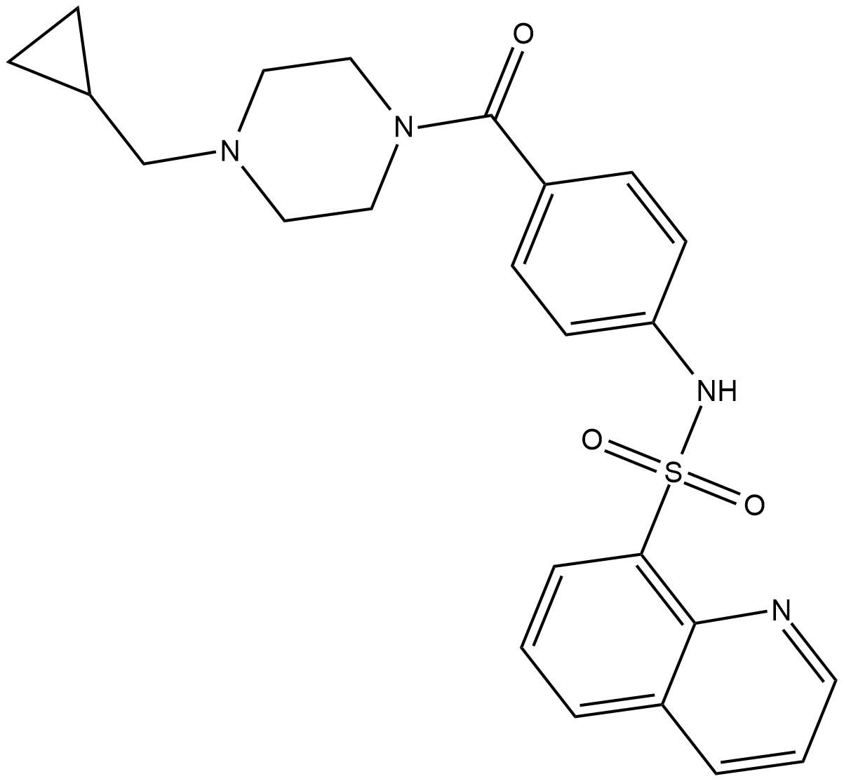 Mitapivat Chemical Structure