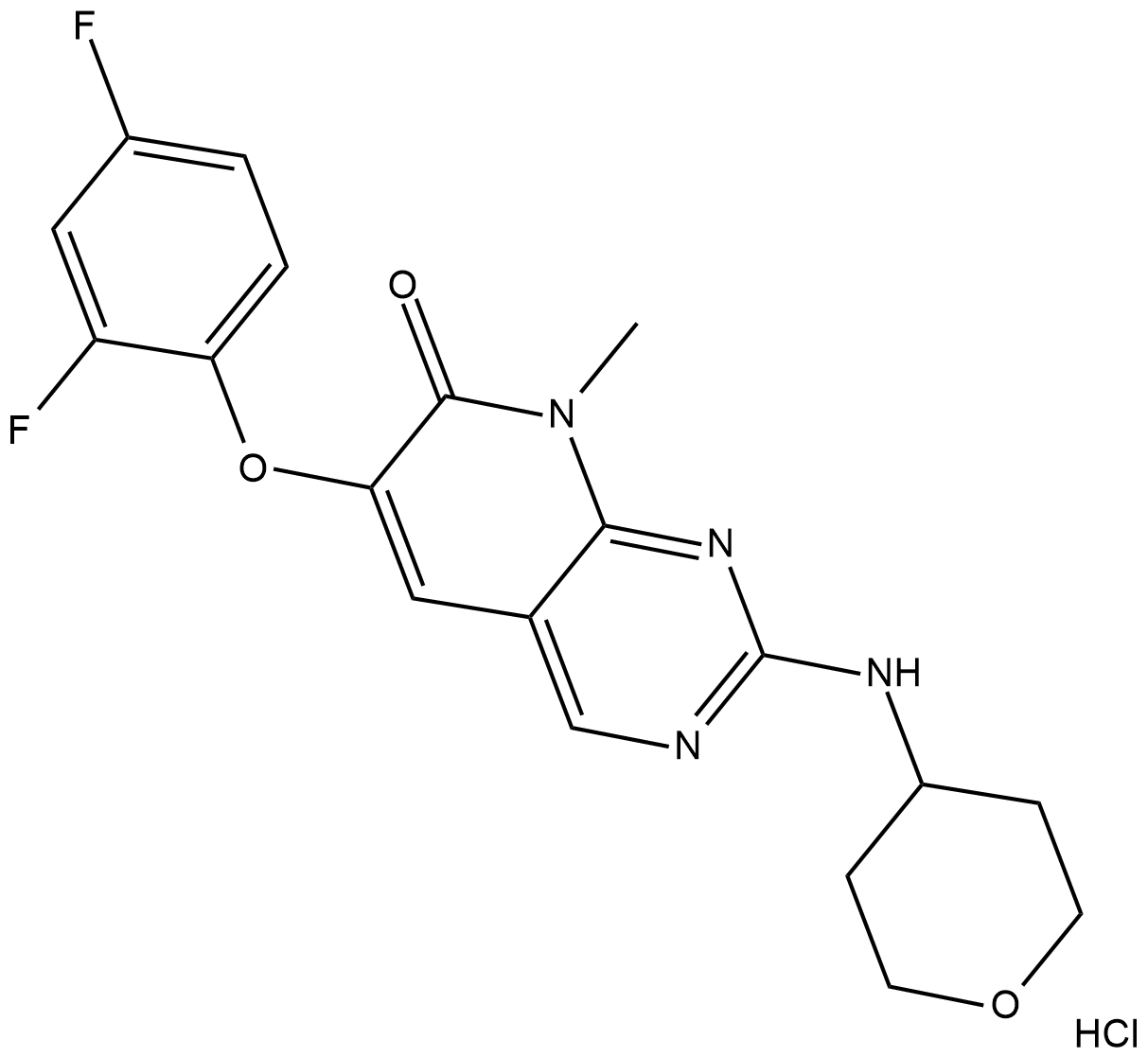 R1487 Hydrochloride Chemical Structure