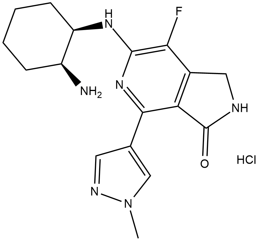 TAK-659 hydrochloride Chemical Structure