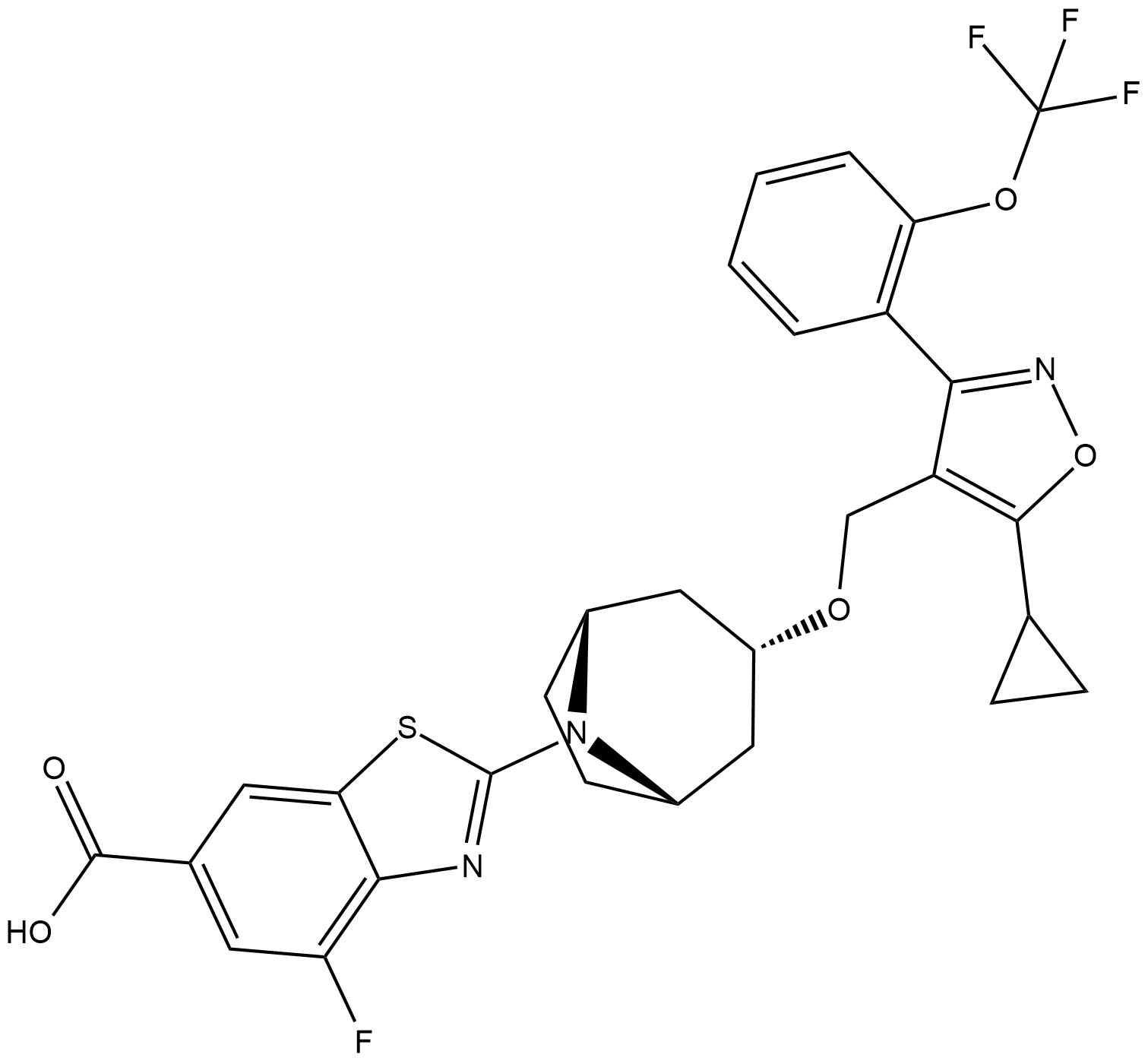 Tropifexor Chemical Structure