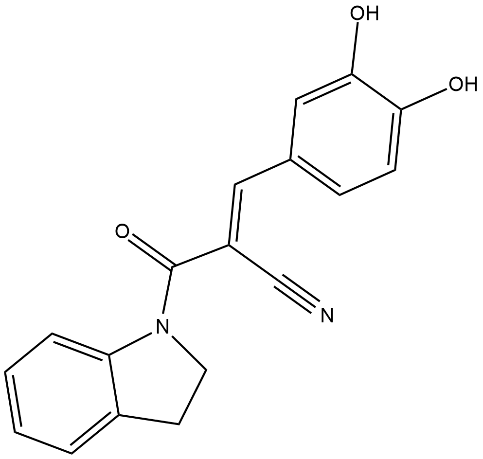 Tyrphostin AG 528 Chemical Structure