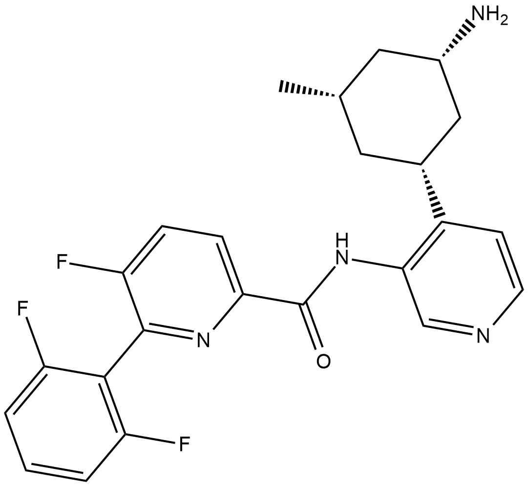 PIM447 Chemical Structure