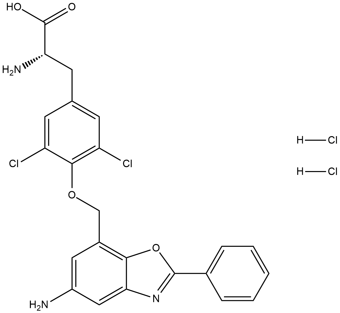 JPH203 Dihydrochloride Chemical Structure