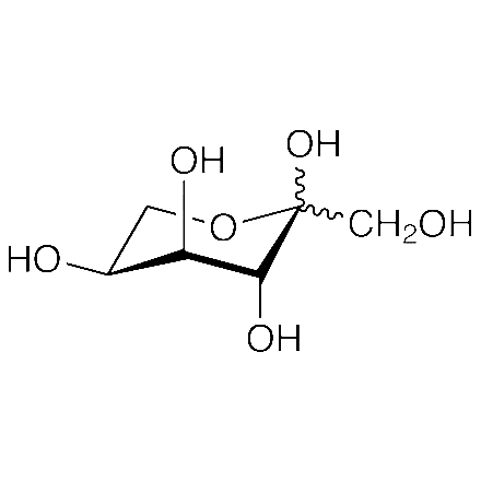 L-(+)-Fructose Chemical Structure