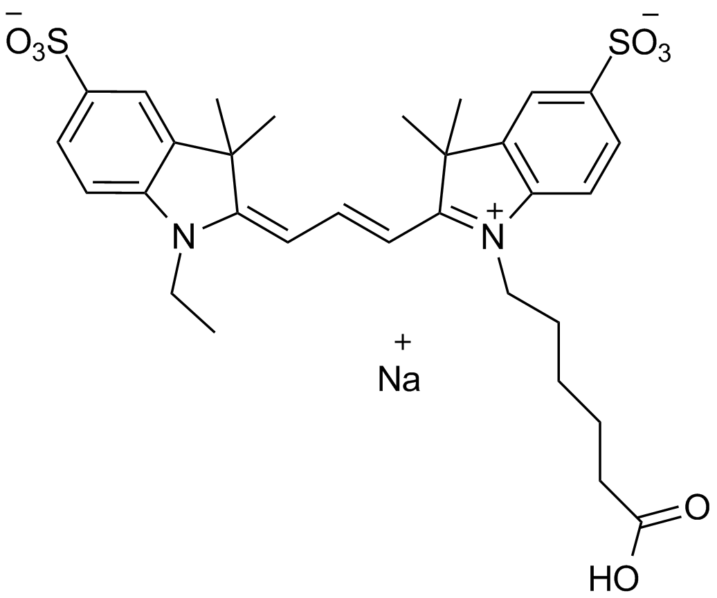 Cy3 carboxylic acid(Et) Chemical Structure