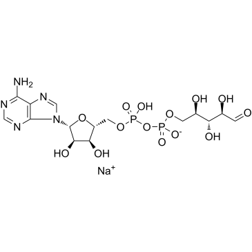 Adenosine 5′-diphosphoribose sodium Chemical Structure