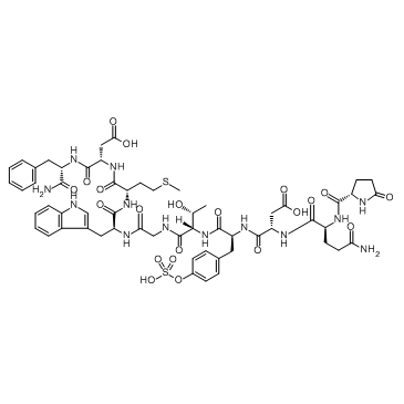 Ceruletide (Caerulein) Chemical Structure