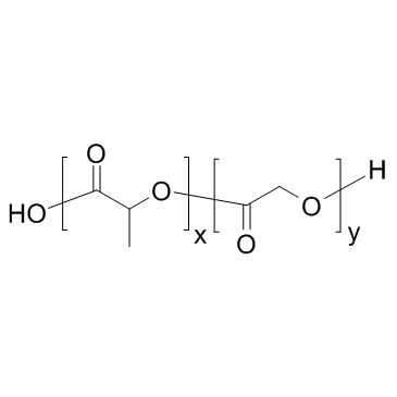 PLGA(75:25)(poly(lactic-co-glycolic acid)) Chemical Structure