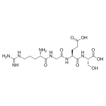 Arg-Gly-Glu-Ser Chemical Structure