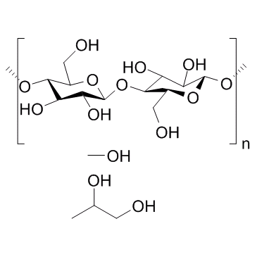 Hypromellose (Celacol HPM 5000) Chemical Structure