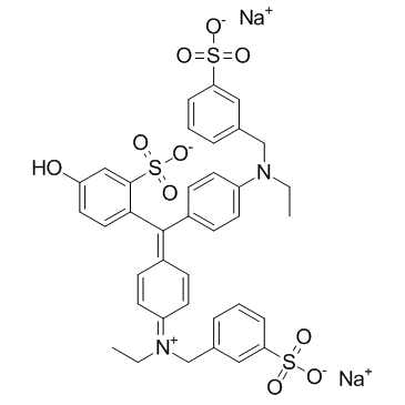 Fast Green FCF (Food green 3) Chemical Structure