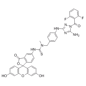 JAK2 JH2 Tracer Chemical Structure
