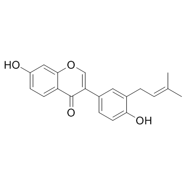 Neobavaisoflavone Chemical Structure