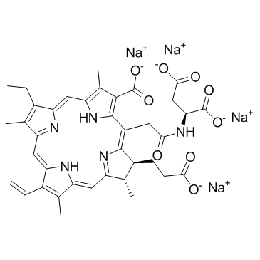 Talaporfin sodium (ME2906) Chemical Structure