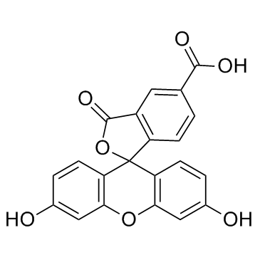 5-FAM (5-Carboxyfluorescein) Chemical Structure