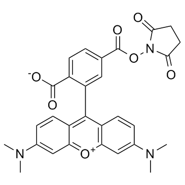 6-TAMRA-SE (6-TAMRA-NHS ester) Chemical Structure