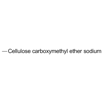 Cellulose carboxymethyl ether sodium Chemical Structure