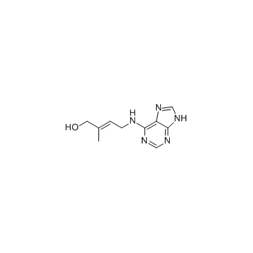 trans-Zeatin Chemical Structure
